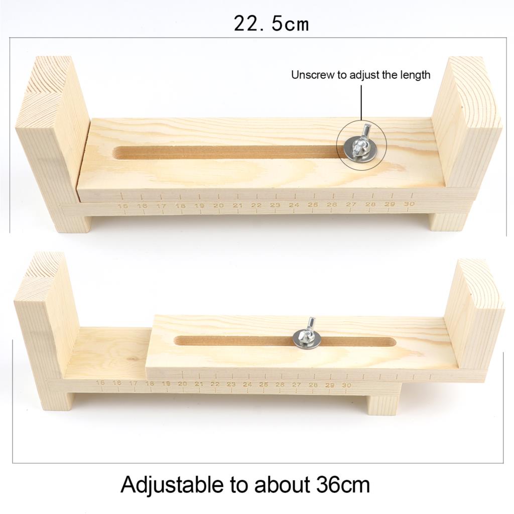 Wooden Bracelet Weaving Clipboard Stand