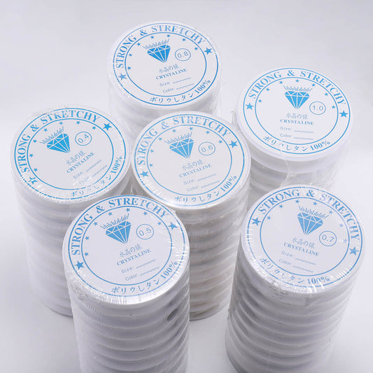 Strong Stretchy Crystal Elastic Strings