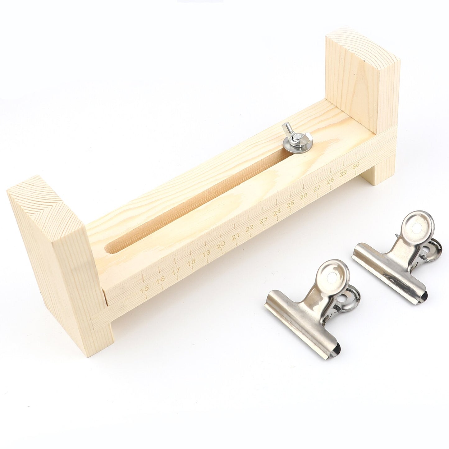 Wooden Bracelet Weaving Clipboard Stand
