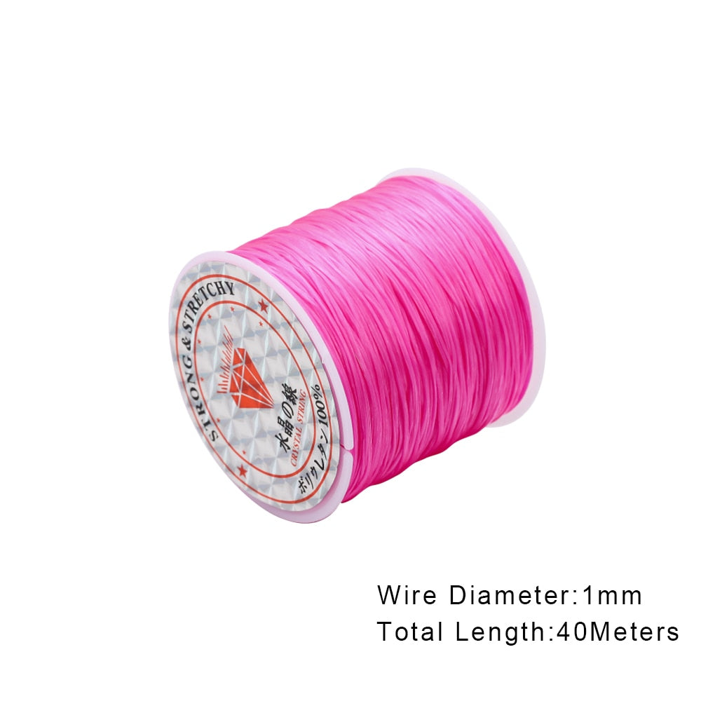 Strong Stretchy Crystal Elastic Strings