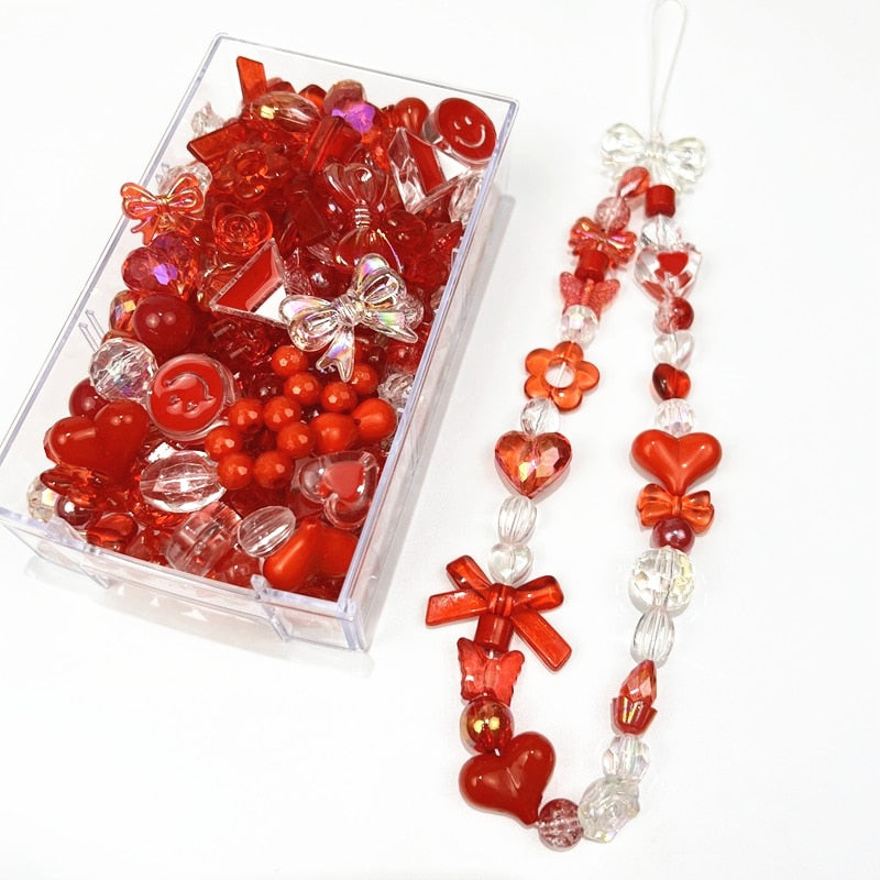 DIY Mix Acrylic Beads Charms