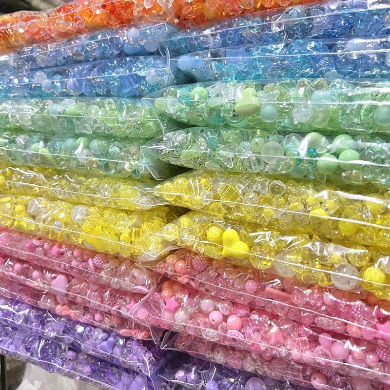 DIY Mix Acrylic Beads Charms