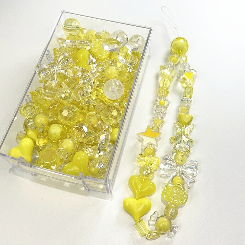 DIY Mix Acrylic Beads Charms