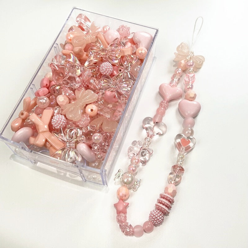 DIY Mix Acrylic Beads Charms