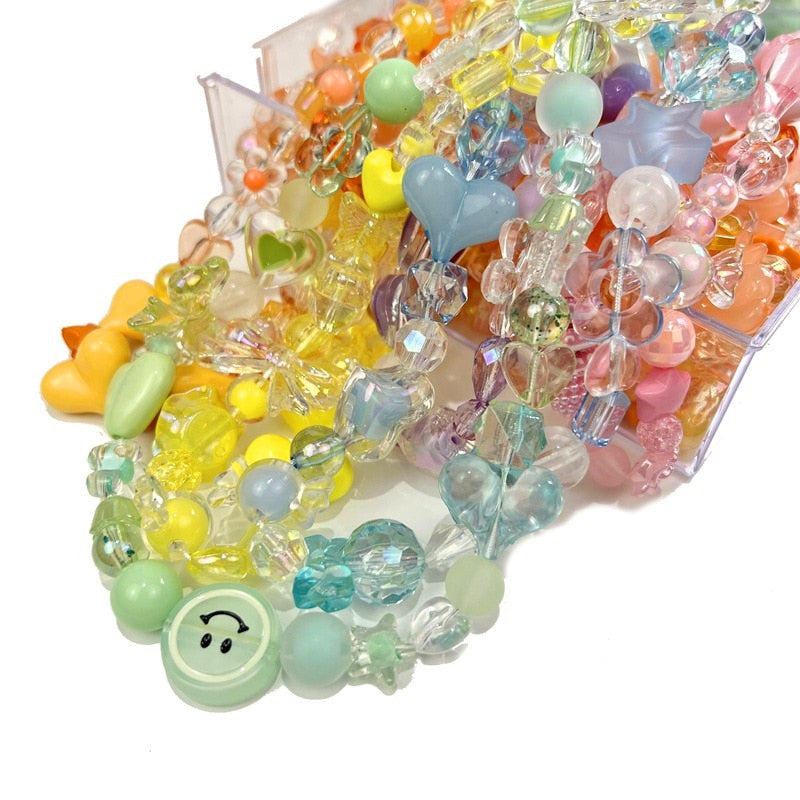 DIY Mix Acrylic Beads Charms