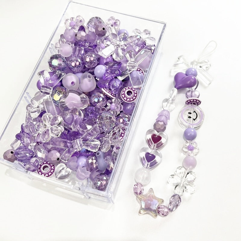 DIY Mix Acrylic Beads Charms