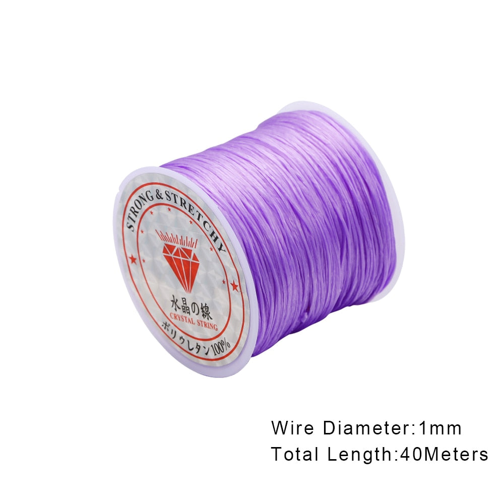 Strong Stretchy Crystal Elastic Strings