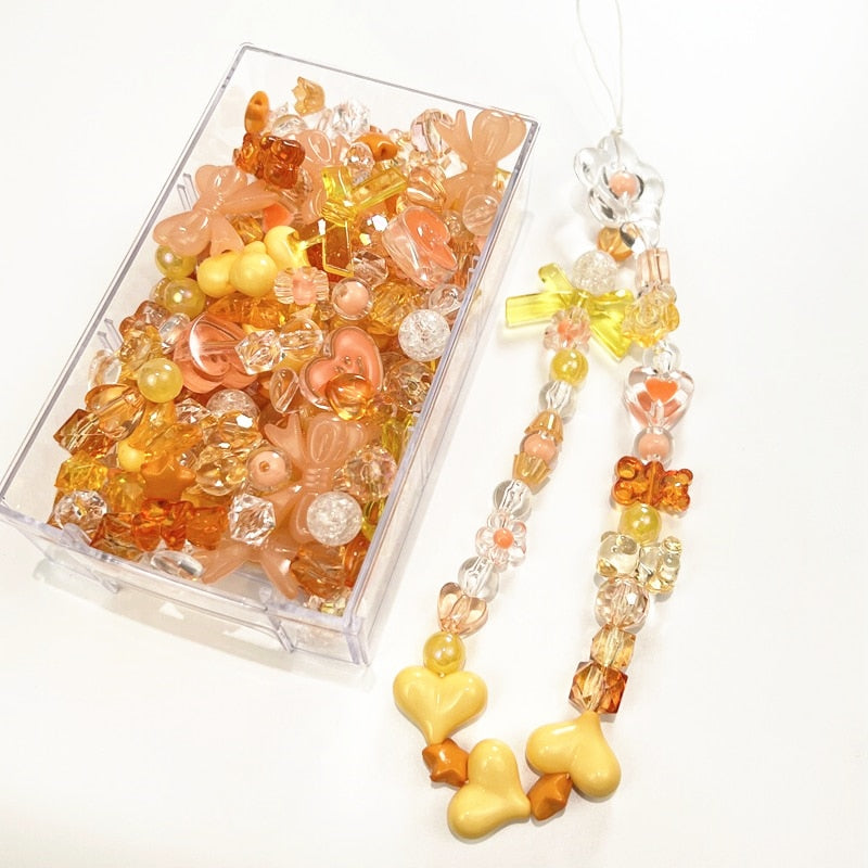 DIY Mix Acrylic Beads Charms
