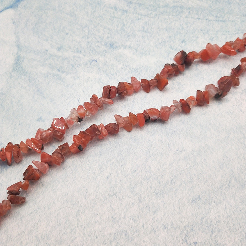Natural Crystal Agate Gravel Bracelet DIY