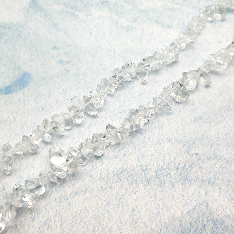 Natural Crystal Agate Gravel Bracelet DIY
