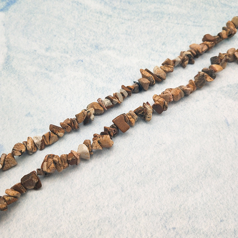 Natural Crystal Agate Gravel Bracelet DIY