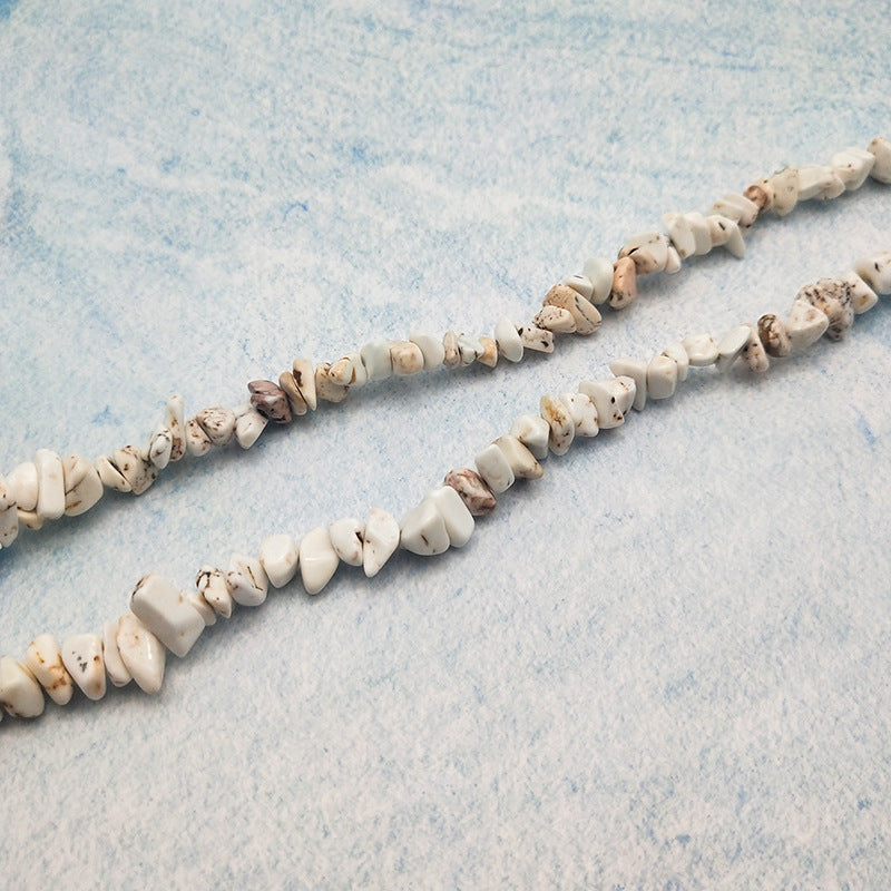 Natural Crystal Agate Gravel Bracelet DIY