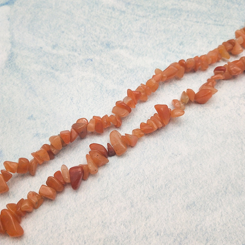 Natural Crystal Agate Gravel Bracelet DIY