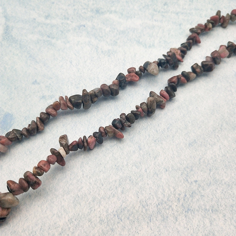 Natural Crystal Agate Gravel Bracelet DIY