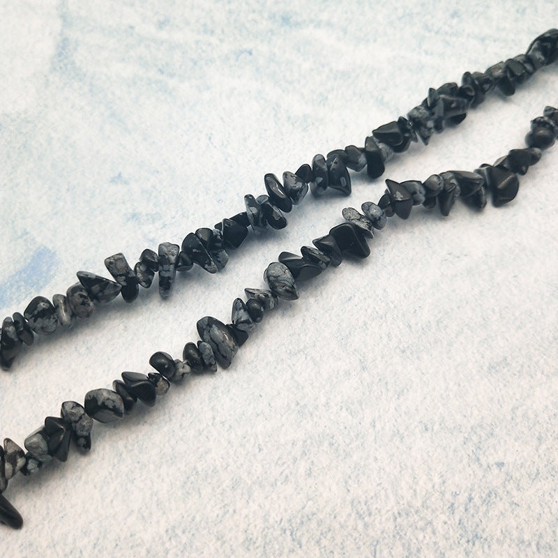 Natural Crystal Agate Gravel Bracelet DIY