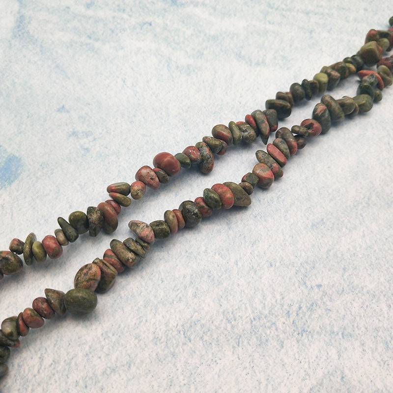 Natural Crystal Agate Gravel Bracelet DIY