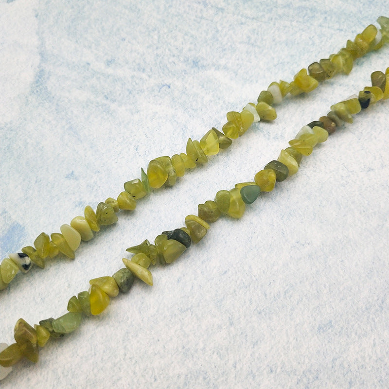 Natural Crystal Agate Gravel Bracelet DIY