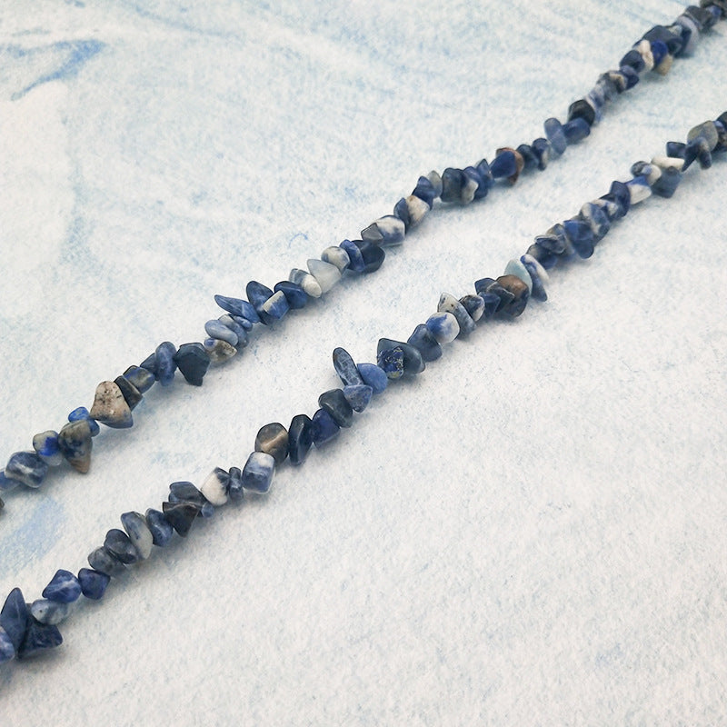 Natural Crystal Agate Gravel Bracelet DIY