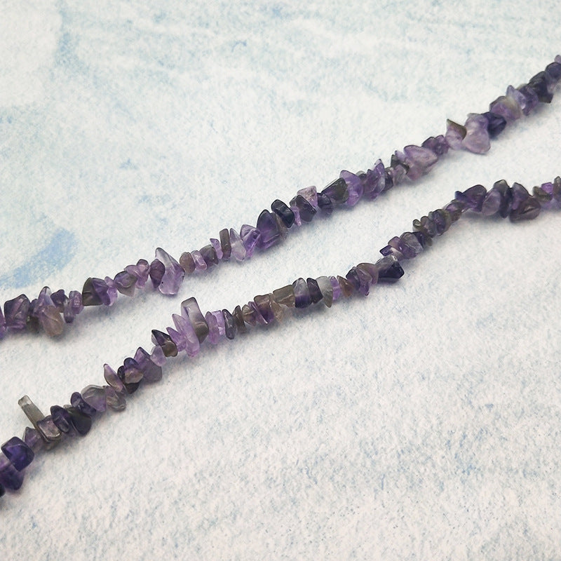 Natural Crystal Agate Gravel Bracelet DIY