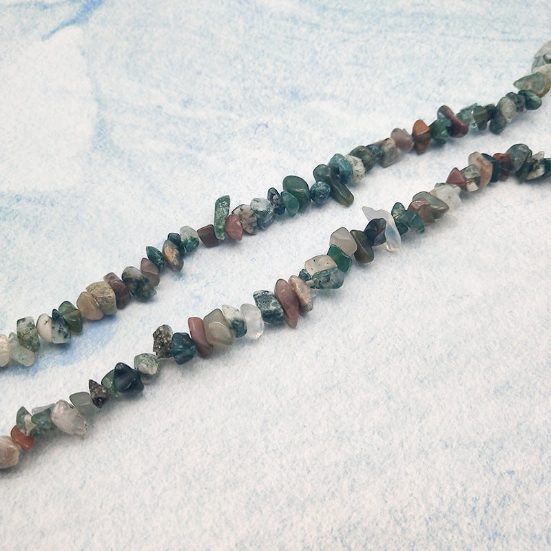 Natural Crystal Agate Gravel Bracelet DIY