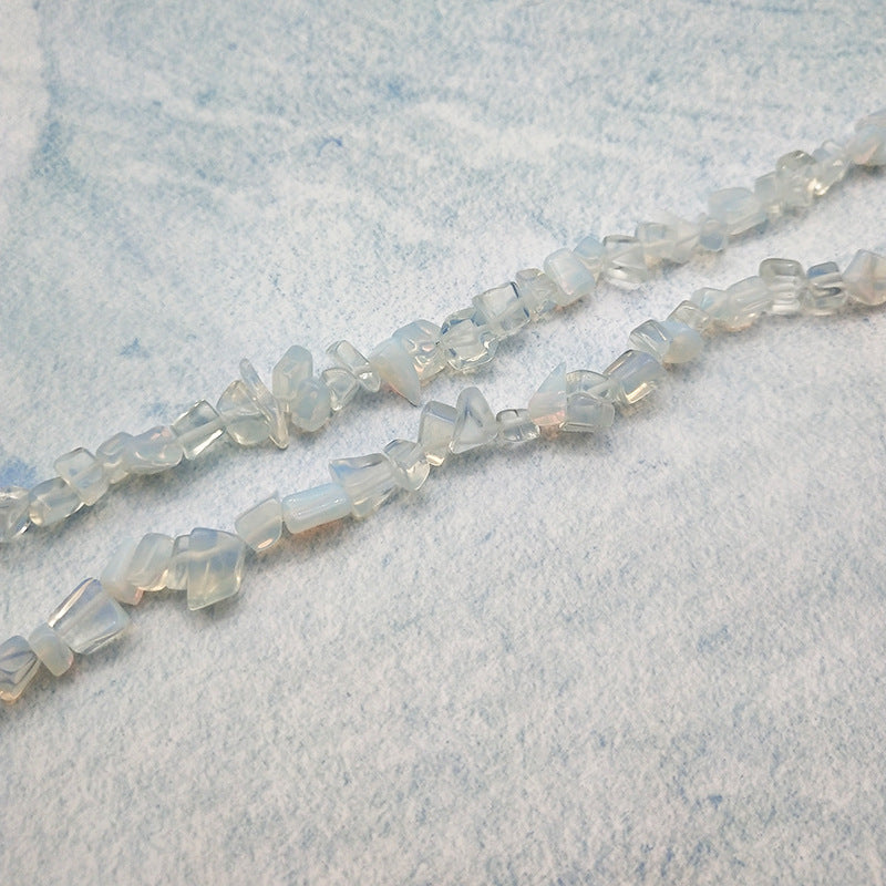 Natural Crystal Agate Gravel Bracelet DIY