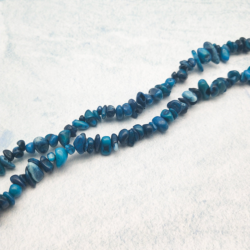 Natural Crystal Agate Gravel Bracelet DIY